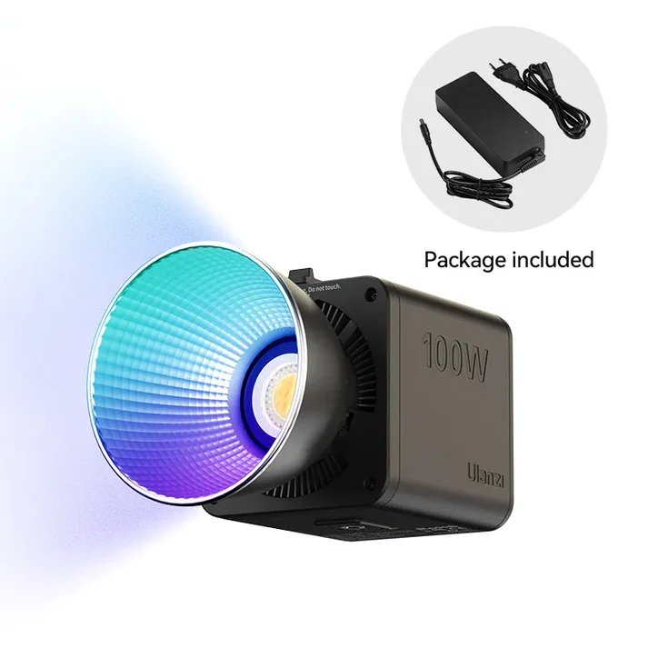 Ulanzi ML100 RGB 100W COB Video Light with Built-In Battery Bi Color/RGB