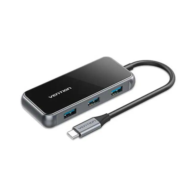 Vention TFDHB Multifunction USB-C to USB3.0/PD Docking Station 0.15M Mirrored Surface Type