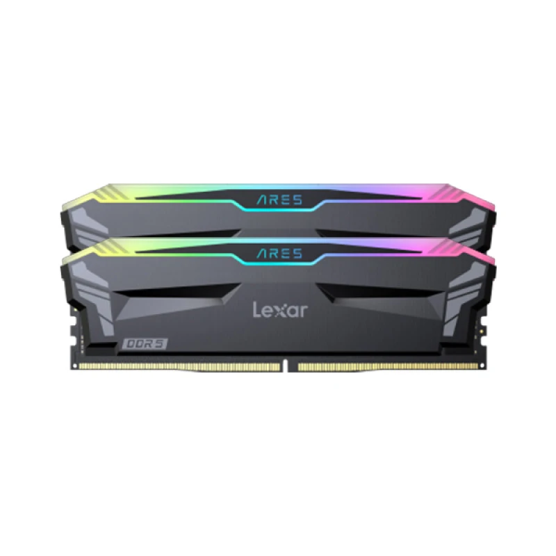 Lexar Ares RGB 32GB (2 x 16GB) DDR5 7200MHz Gaming Desktop RAM