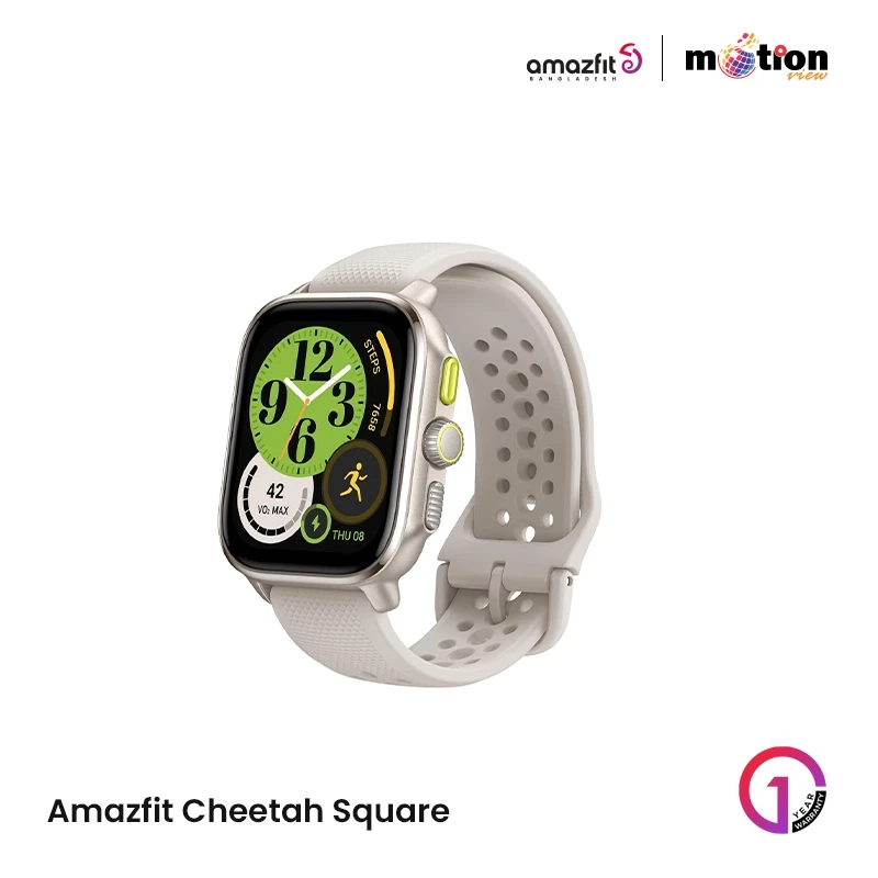 Amazfit Cheetah Square AI-powered GPS smartwatch