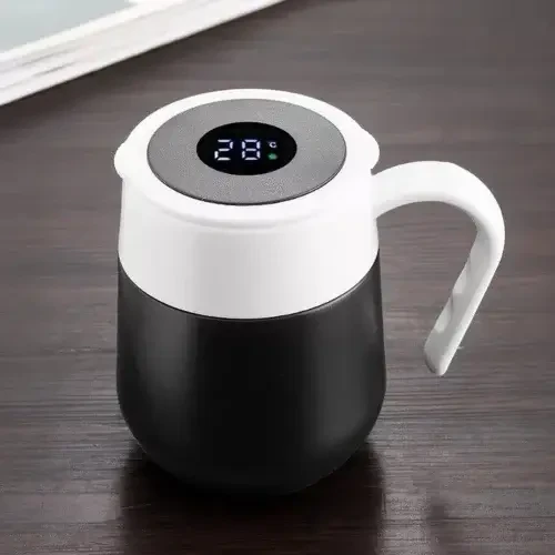 Temperature Display Coffee Mug With Handle