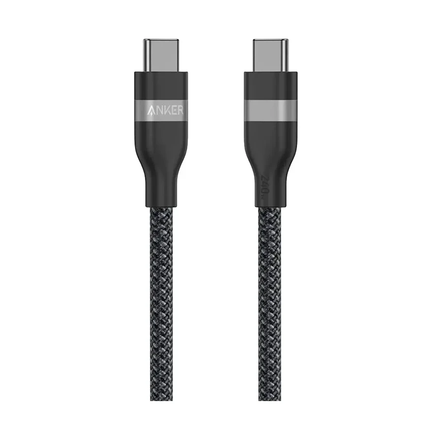 Anker 240W Upcycled-Braided USB-C to USB-C Cable 3ft