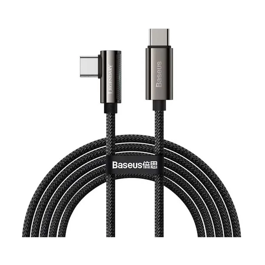 Baseus Legend Series Elbow Type-C to Type-C 100W 2M Fast Charging Data Cable