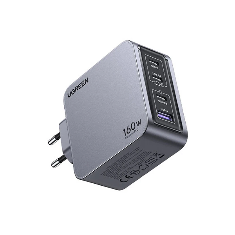 Ugreen Nexode Pro X763 (25877) 4-Port 160W GaN Fast Charger Set - EU