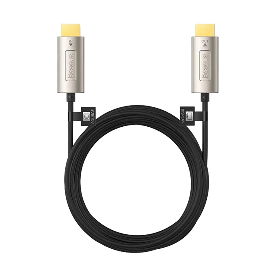 Baseus High Definition Series, Optic Fiber HDMI To HDMI 4K Adapter Cable 10M