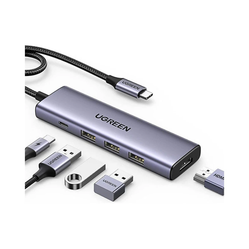 Ugreen CM511 (15597) USB-C Multifunction 5-in-1 Docking Station