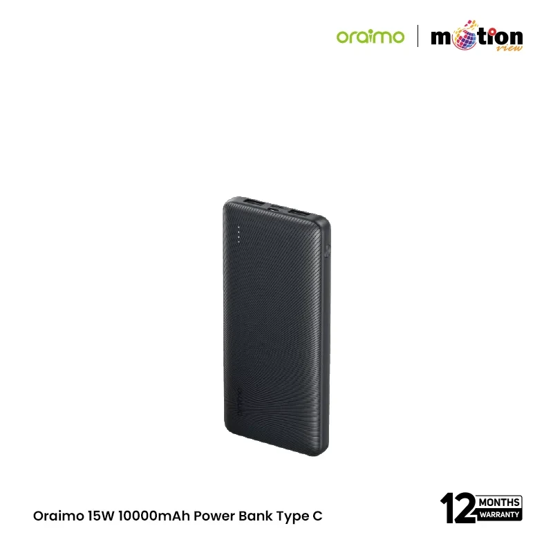 Oraimo Toast 15 Flash OPB-1100 10000mAh Power Bank