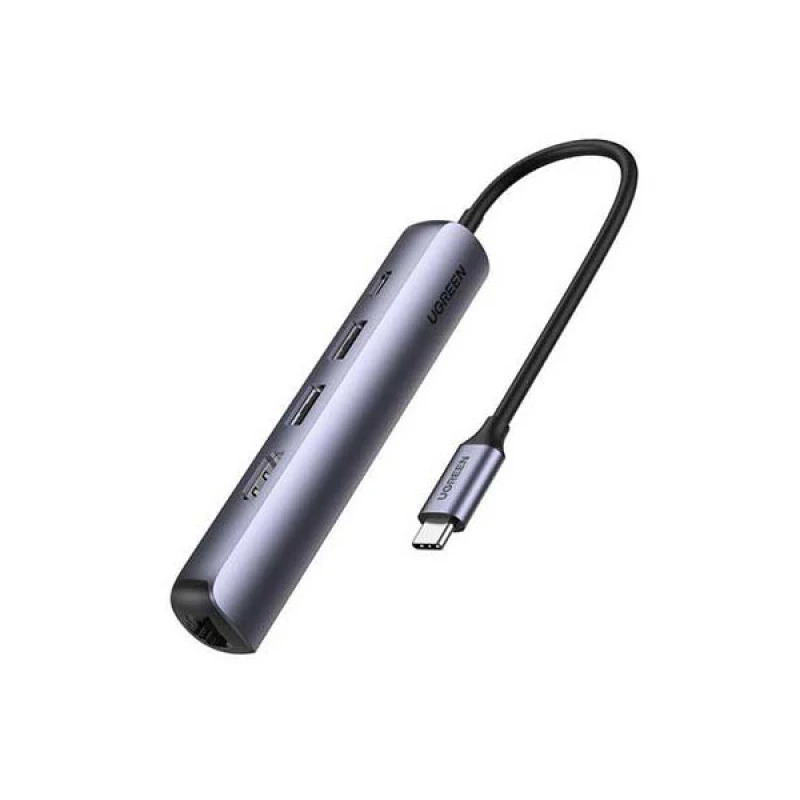 Ugreen CM418 (10919) Ultra Slim 5-in-1 USB C Hub