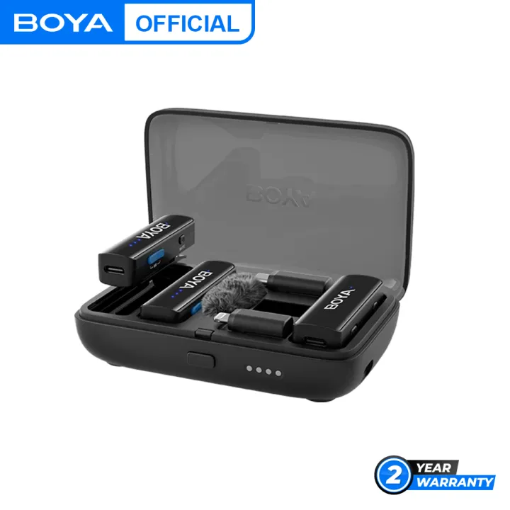 Boya Boyalink 2 3-in-1 Compact Wireless Microphone System