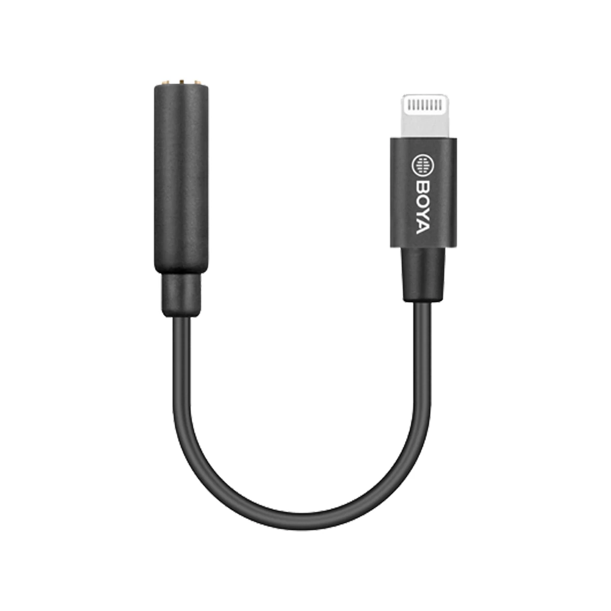Boya BY-K3 3.5mm TRRS To Lightning Audio Adapter