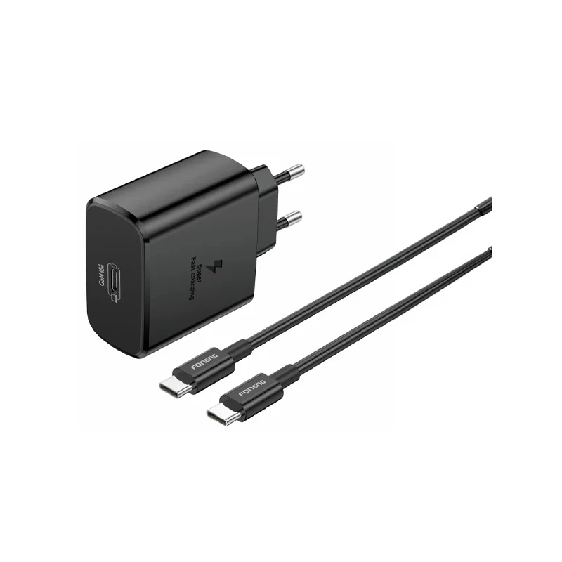 Foneng (EU62) PD 45W GaN USB-C Wall Charger With Type-C Cable
