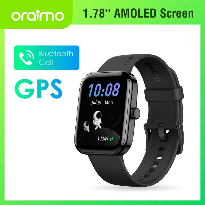 Oraimo Watch ES OSW-41 Amoled Bluetooth Call Smartwatch