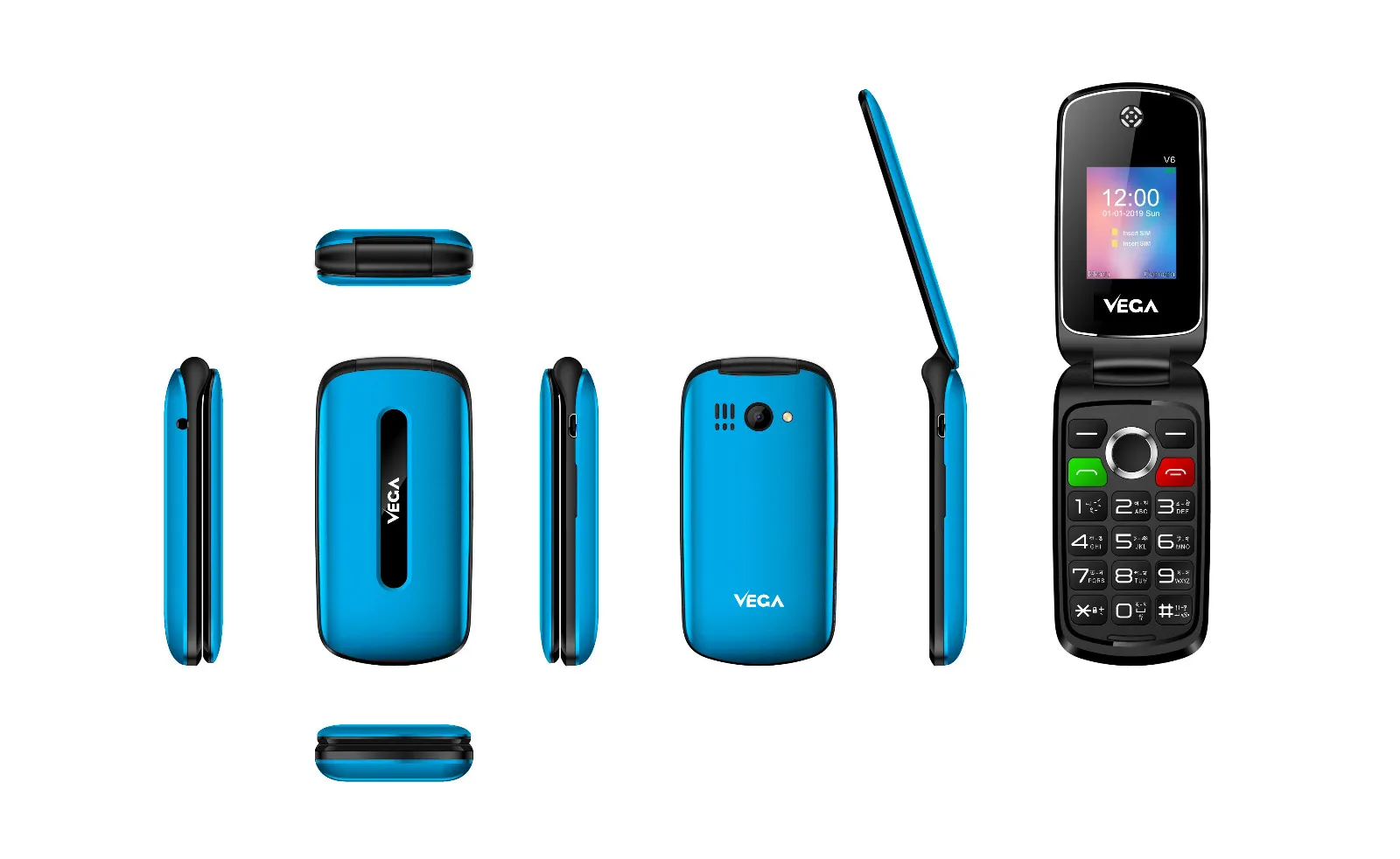 Vega V6 Dual SIM Feature Mobile