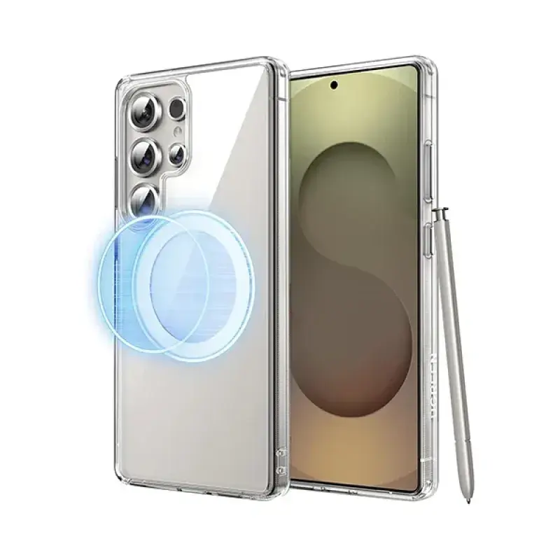 Ugreen CA184 (65344) Clear Magnetic Protective Case for Samsung S25 Ultra