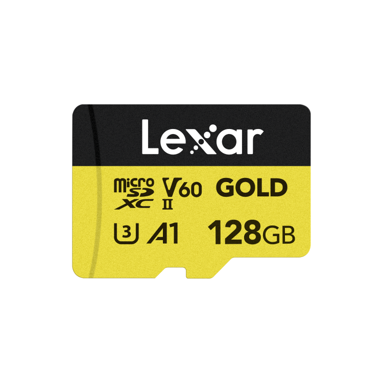 Lexar Professional GOLD 128GB / 256 microSDXC UHS-II Card