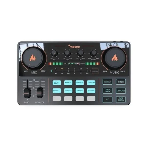 Maono Maonocaster Lite AU-AM200 Portable All-In-One Podcast Production Studio