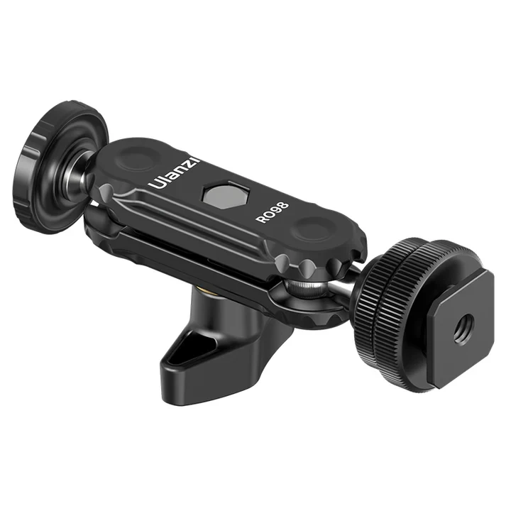 Ulanzi R098 Double Ball Heads with Cold Shoe Mount