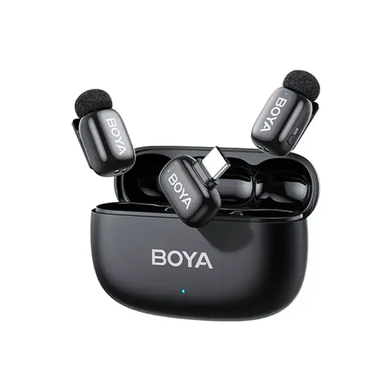 Boya Mini 2-02 AI Noise Cancellation Super Mini Wireless Microphone