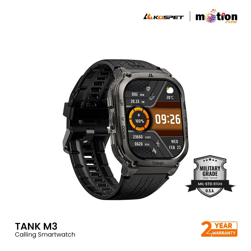 Kospet Tank M3 Calling Rugged Smart Watch