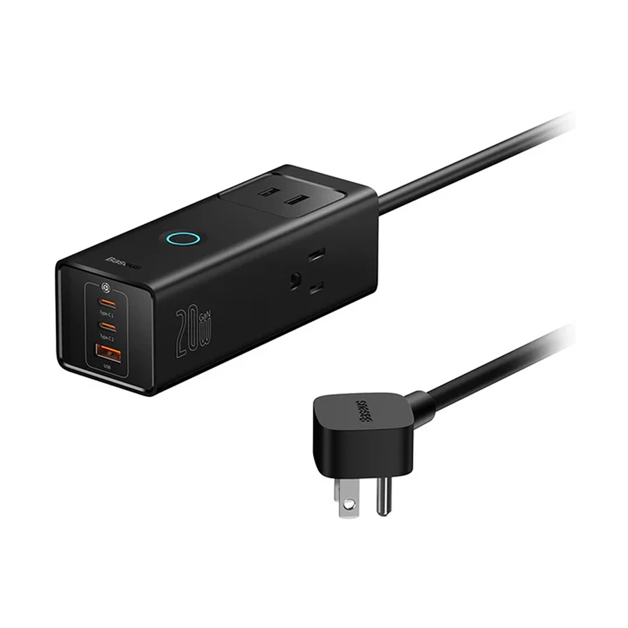 Baseus PowerCombo Lite 6 Ports Power Strip 20W