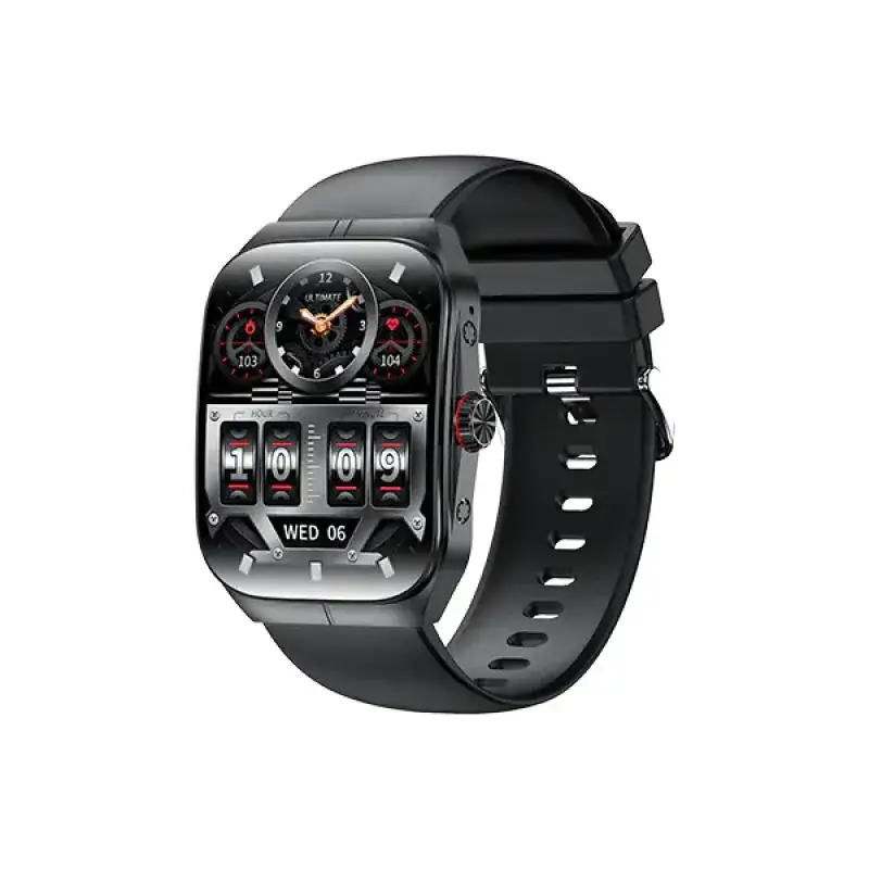 Blisbond Crescent AMOLED Display Bluetooth Calling Smart Watch