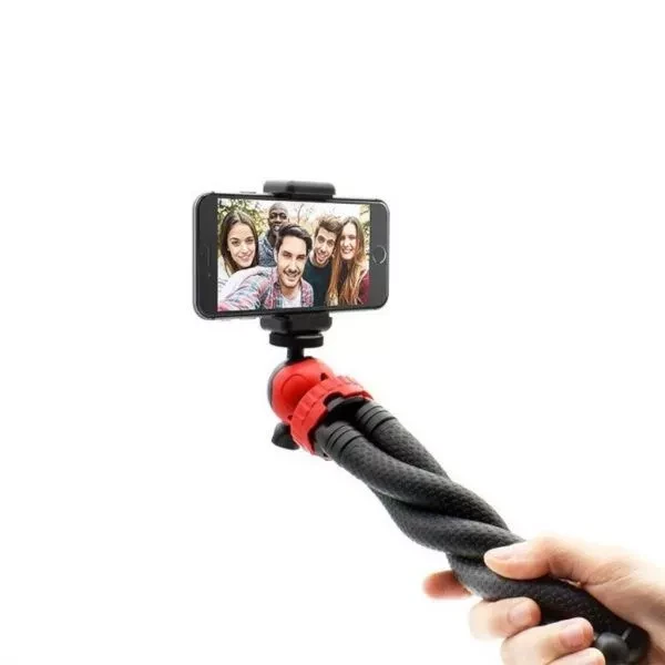 Octopus Tripod With Ball Head - Best For DSLR Or Smartphone Vlogging & Table Stand