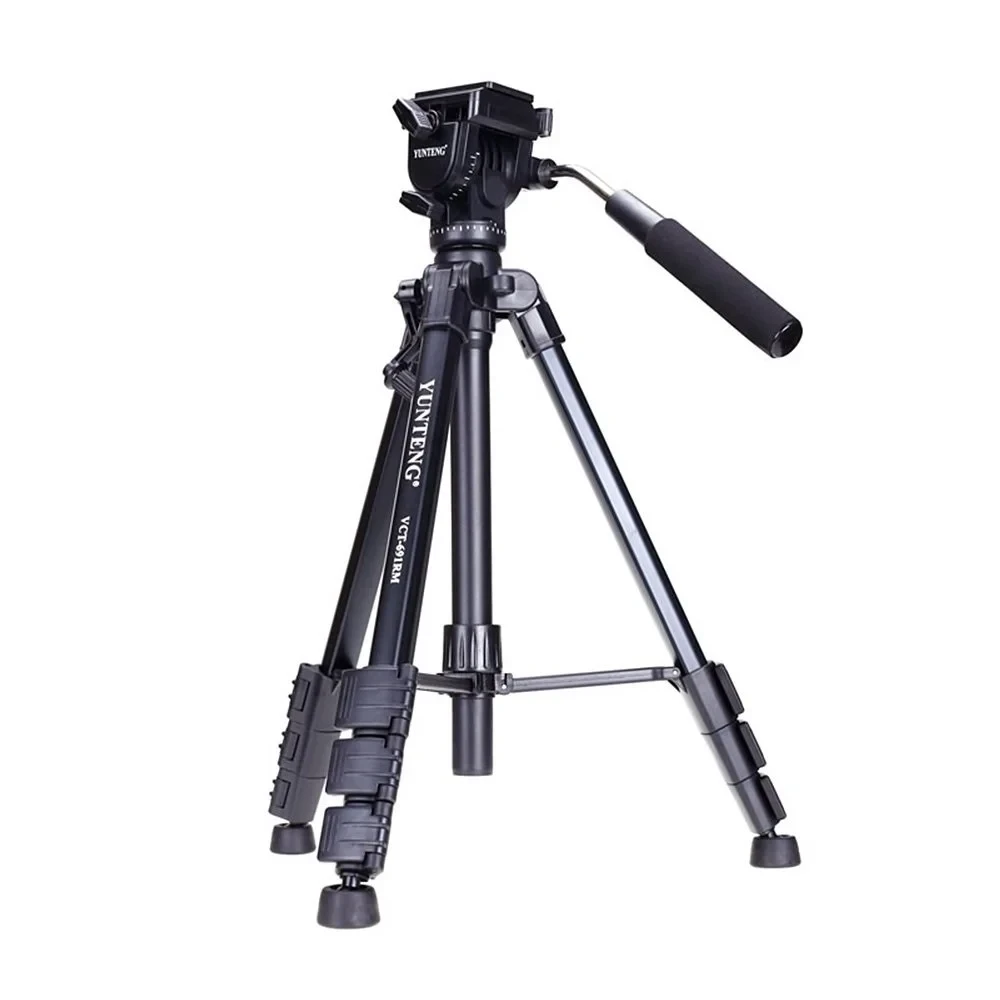 Yunteng VCT-691 Best Video Camera Tripod For Smartphone, DSLR And Mirrorless Camera