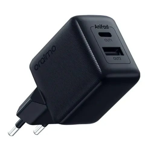 Oraimo Cannon (OCW-5183E+L53) 18D Dual Port 18W Charger Adapter with Lighting Cable