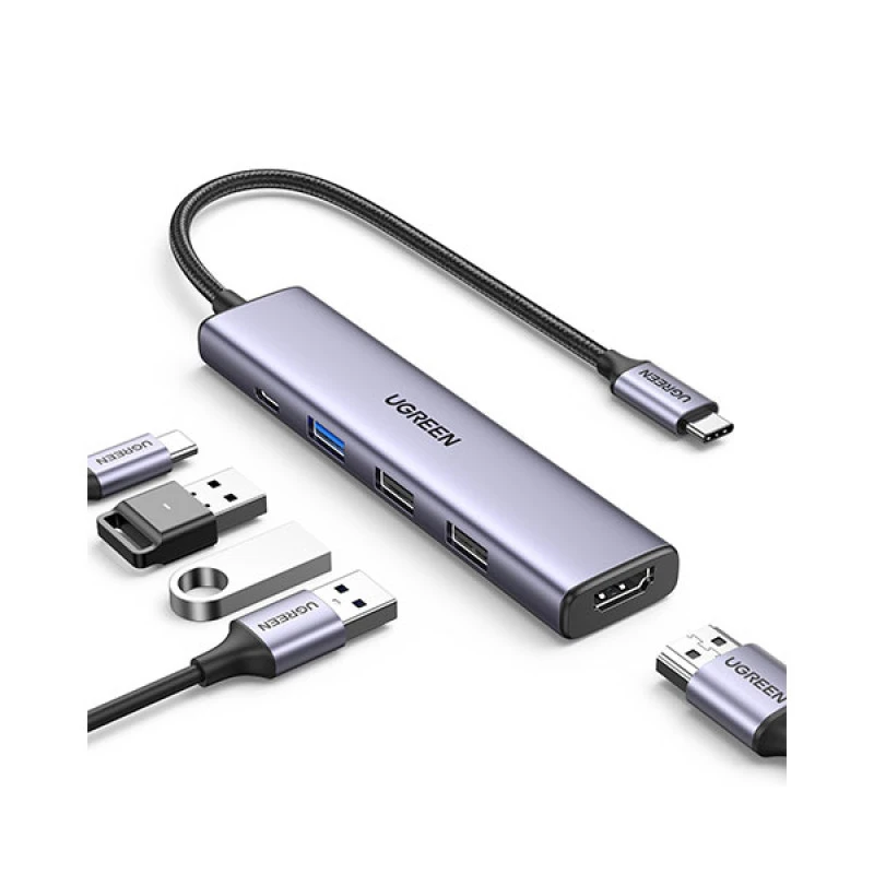 Ugreen Revodok CM478 (15495) USB-C Multifunction 5-in-1 Docking Station