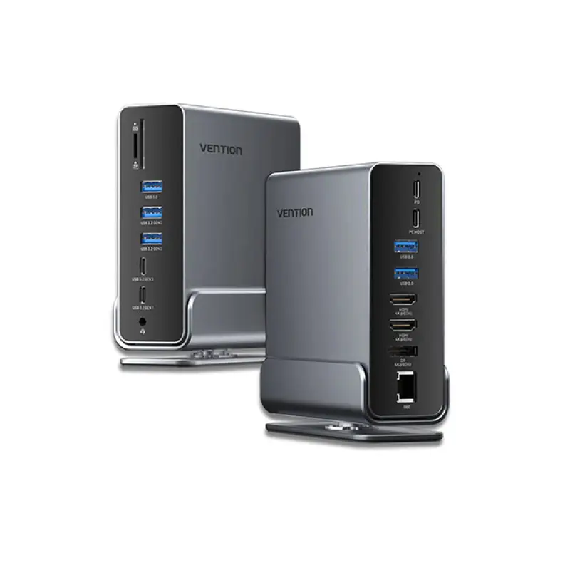 Vention TPUH0 Multifunction 15-in-1 Docking Station