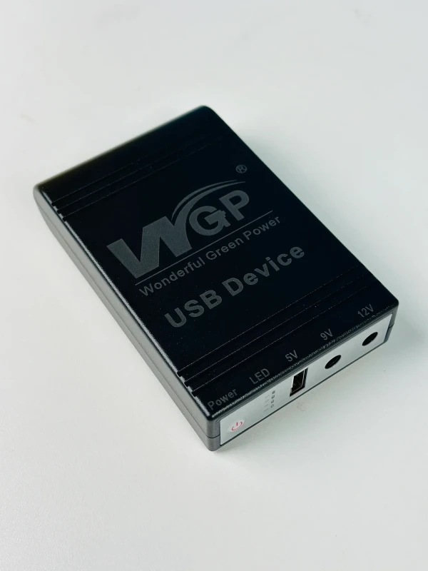 WGP Mini UPS 8800mAh 5V/9V/12V Output - Backup up to 8 Hours