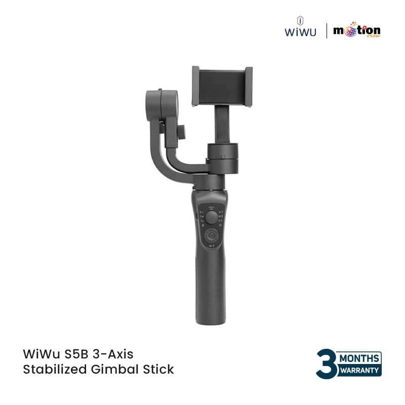 WiWU S5B 3-Axis Stabilized Gimbal Stick