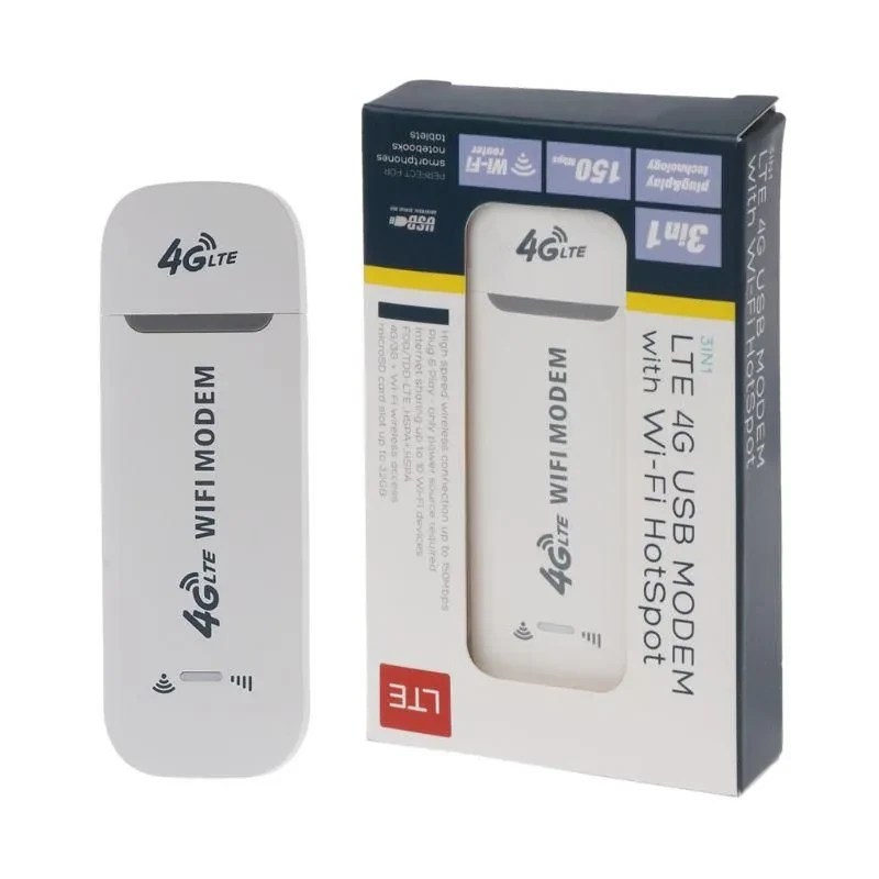 3G/4G LTE All Operator SIM Supported WiFi Modem & Wi-Fi HotSpot Wireless USB Dongle