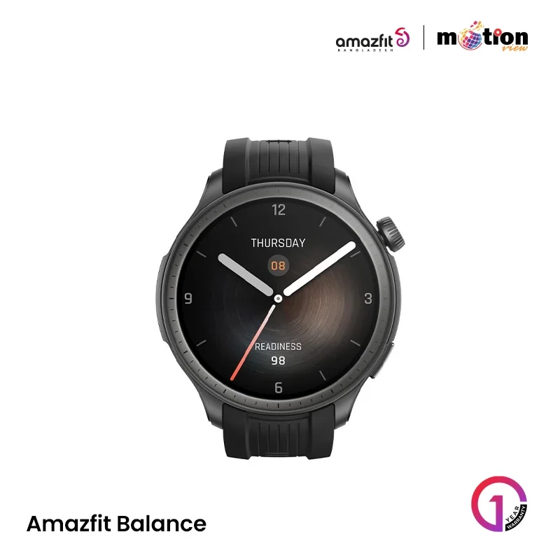 Amazfit Balance Bluetooth Calling Smart Watch with Dual-band GPS