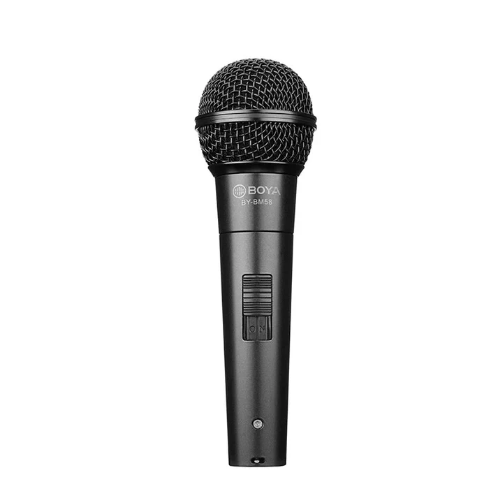 Boya BY-BM58 Cardioid Dynamic Vocal Microphone