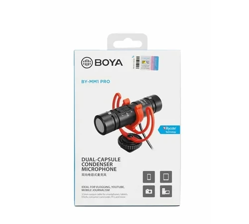 Boya BY-MM1 Pro Dual-Capsule Condenser Microphone