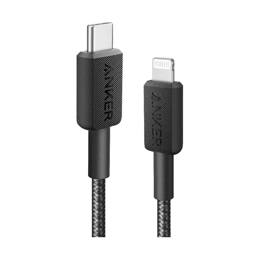 Anker 322 USB-C to Lightning Cable (3ft Braided)