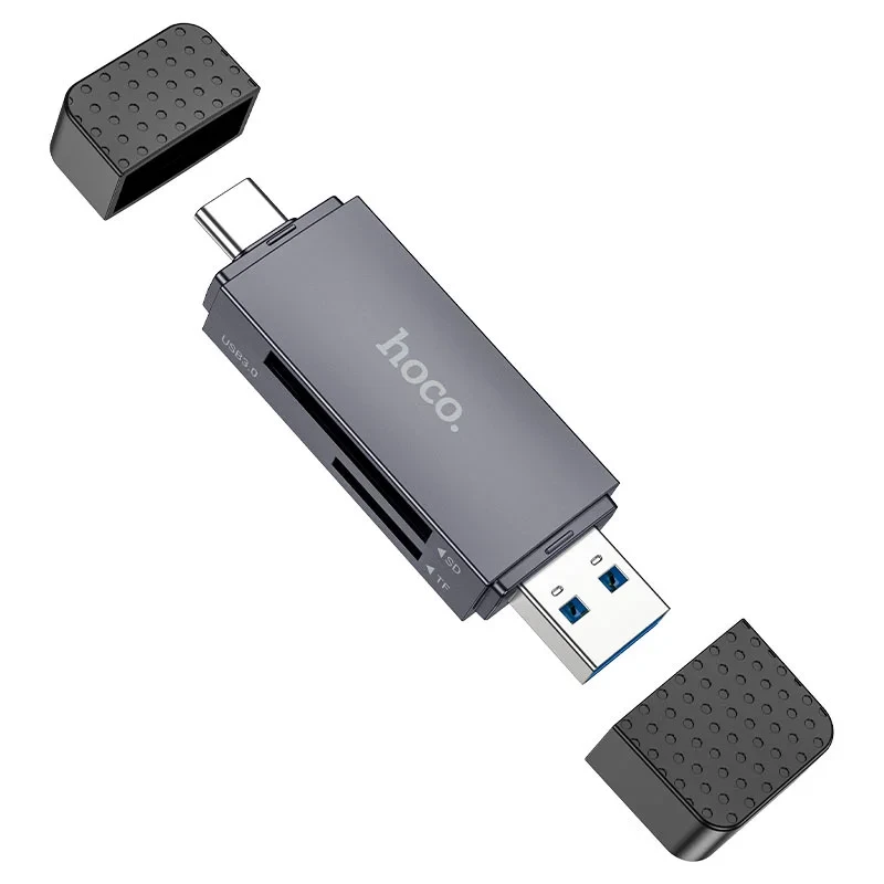 Hoco HB45 Spirit 2-in-1 USB & Type-C 3.0 Card Reader