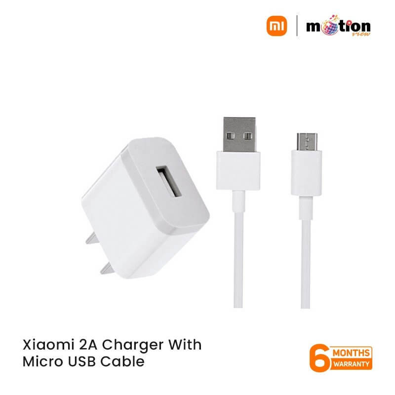 Xiaomi 2A Charger With Micro USB Cable