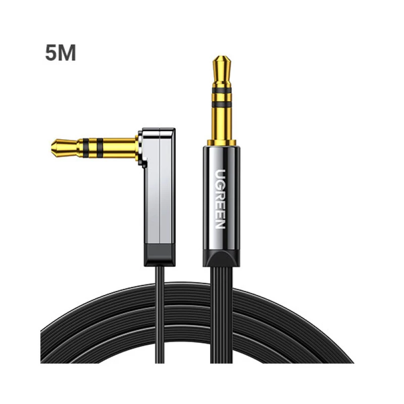 Ugreen AV119 3.5mm 90 Degree Right Angle Extension Cable