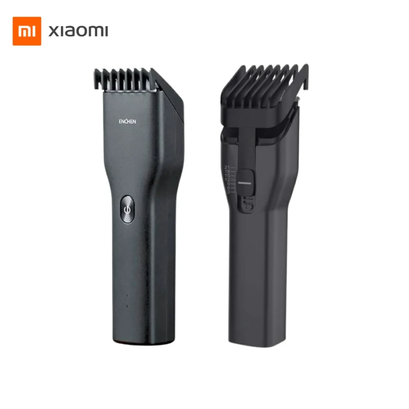 Xiaomi Mi Hair Clipper Fast Charging Rechargeable Hair Trimmer With Two Speed Ceramic Cutter (Enchen Boost)