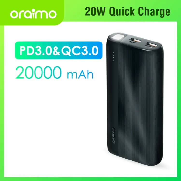 Oraimo Traveler 4 Pro OPB-204DQ 20000mAh Power Bank