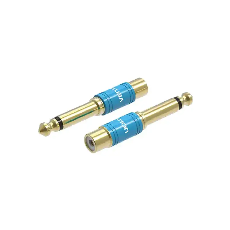 Vention VDD-C03 6.35mm Male to RCA Female Audio Adapter
