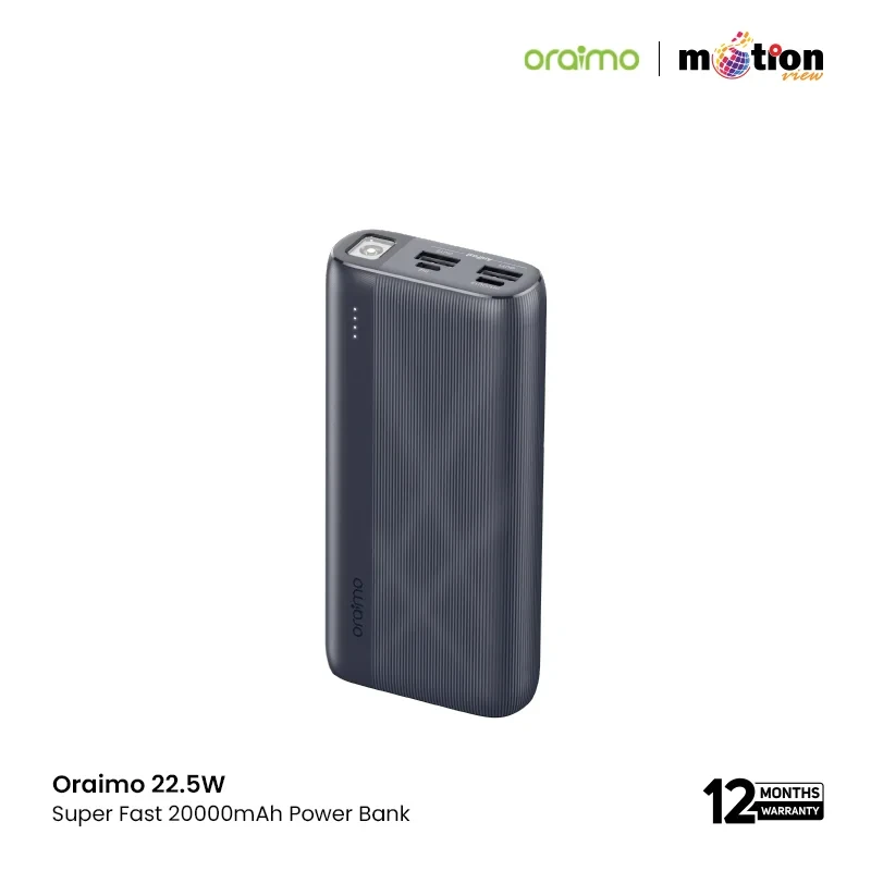 Oraimo Traveler PD OPB-7204Q 20000mAh Power Bank