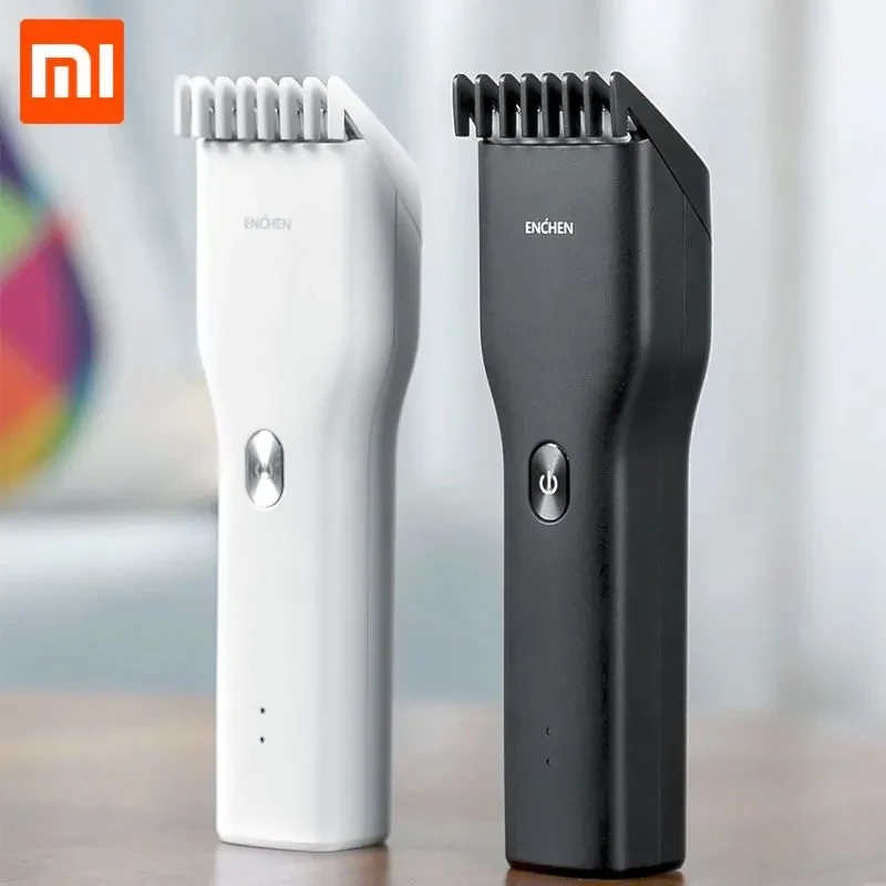 Xiaomi Hair Clipper-Fast Charging Rechargeable Hair Trimmer With Two Speed Ceramic Cutter (Enchen Boost)