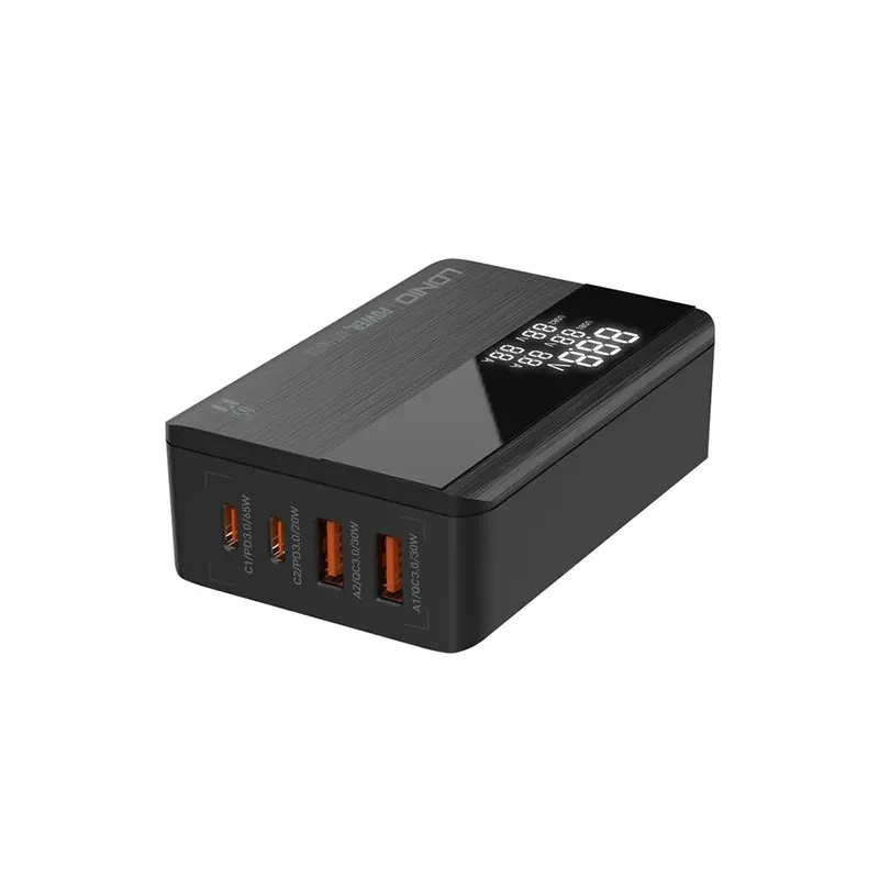 Ldnio A4808Q 65W PD Type-C And QC3.0 Super Fast Charging Desktop Mobile Charger