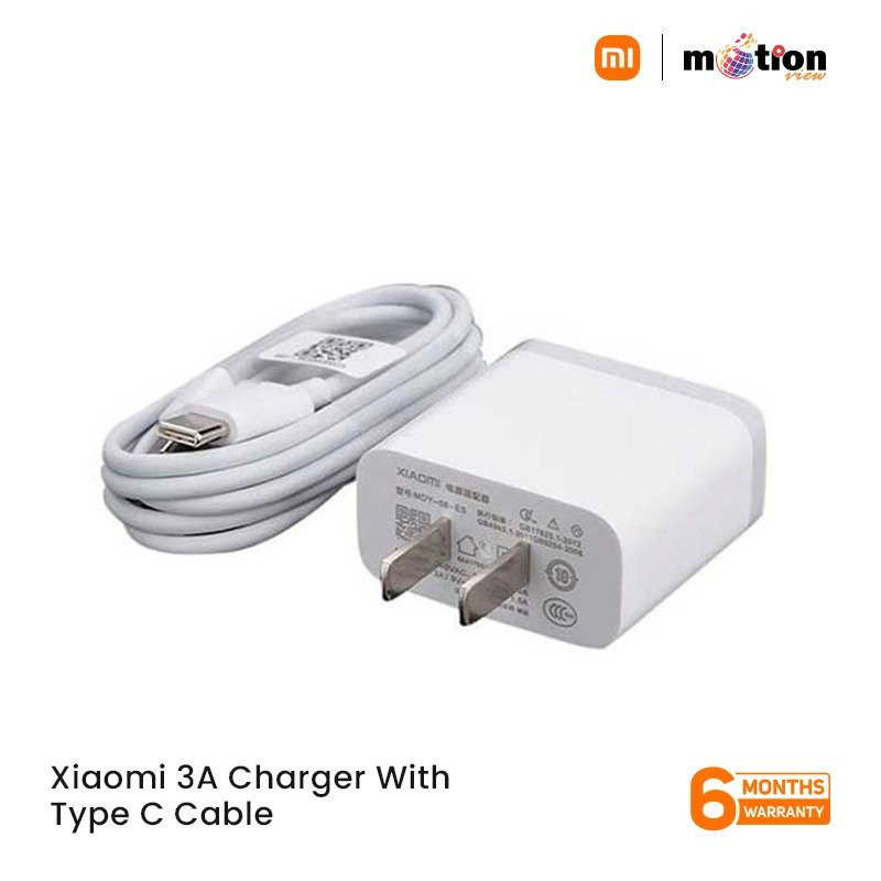 Xiaomi 3A Charger With Type-C Cable