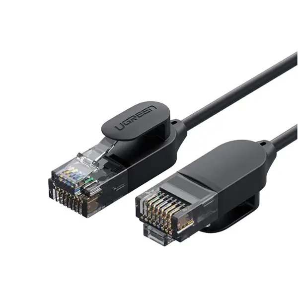 UGREEN NW122 (70654) Cat6A UTP Round & Ultra Slim Ethernet Cable Pure Copper - 5M