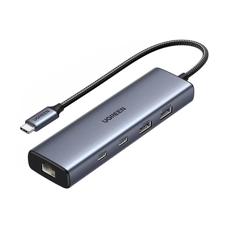 Ugreen CM512 (45320) 6-in-1 USB-C Ethernet Adapter
