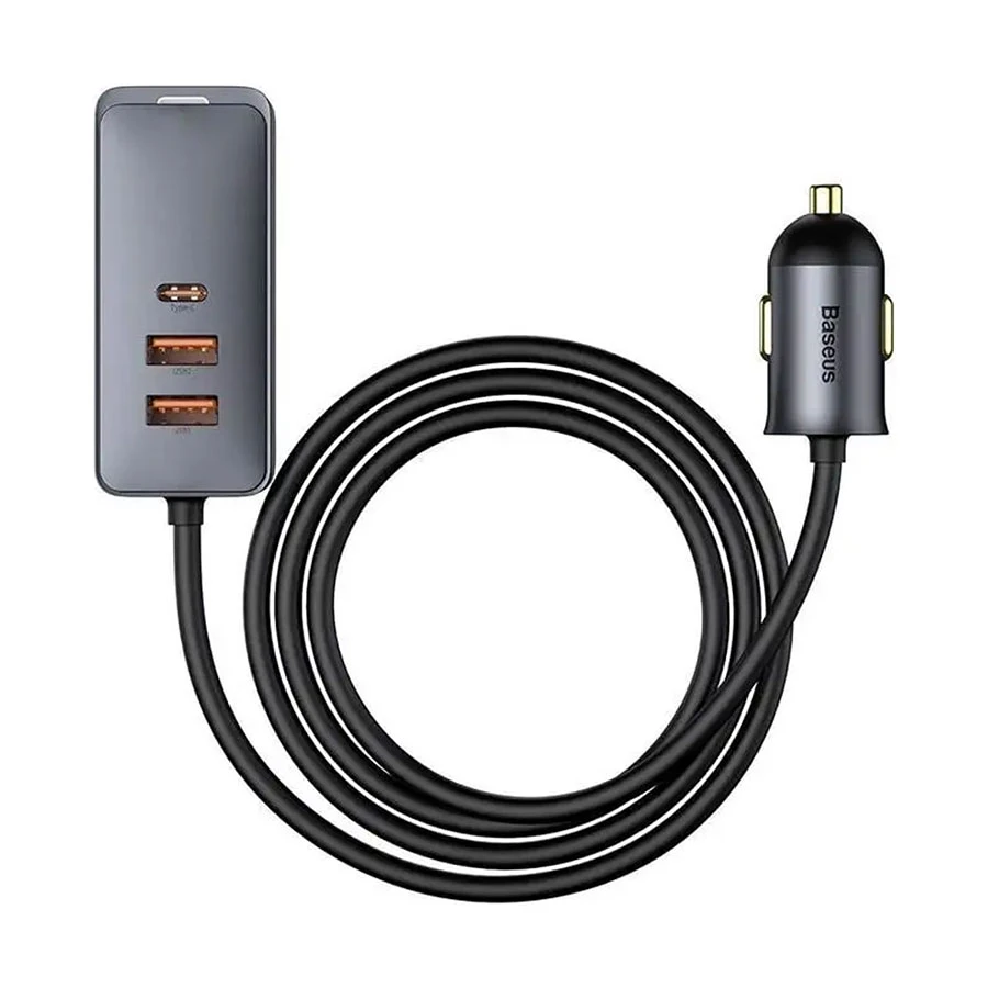 Baseus CCBT-A0G Share Together PPS Multi-port 2x USB 2X Type-C Fast Charging Car Charger